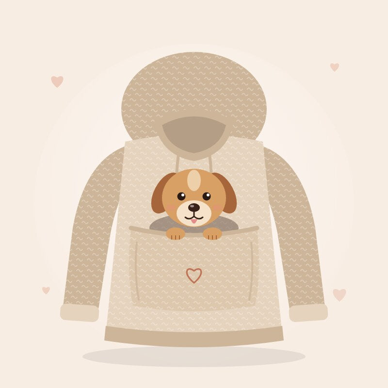 Cosy Pet Pouch Hoodie